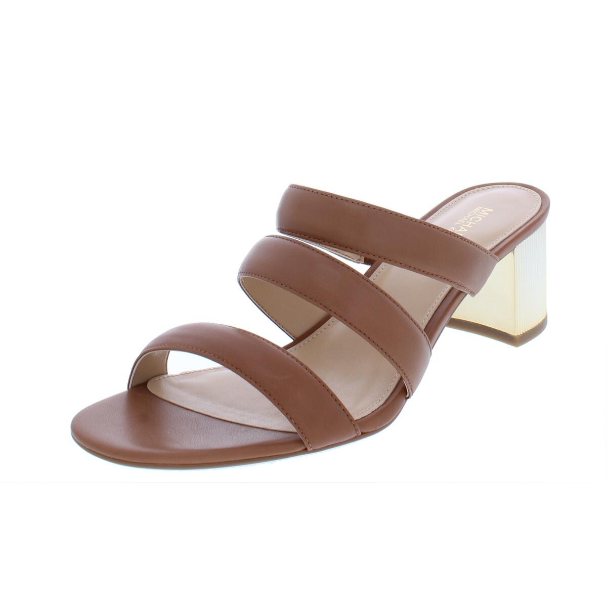 michael kors kitten heel mules