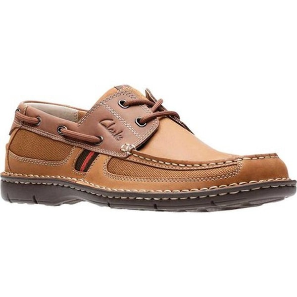 clarks men's boat shoes