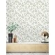 Light Green Leaves Peel and Stick Wallpaper - Bed Bath & Beyond - 32616740