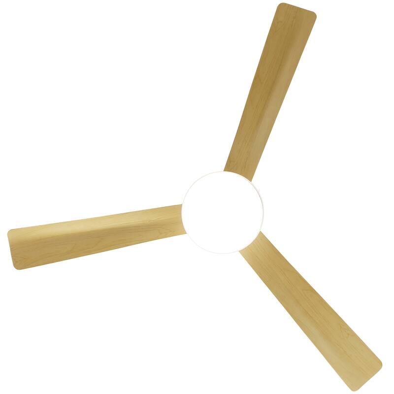 Sofucor 46 Inch Ceiling Fans with Light,Small Indoor/Outdoor,Remote Control,3 ABS Blades