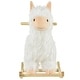 preview thumbnail 4 of 5, Baby Rocking Hors for Children 18-36 Month- White - 24.5" L x 13" W x 23.5" H