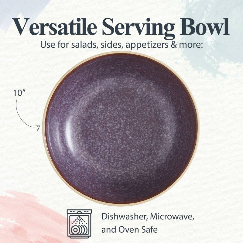 Portmeirion Minerals Medium Serving Platter Amethyst - 10 in