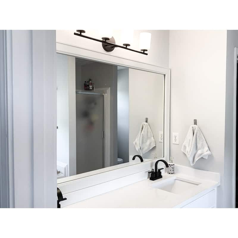 Frame My Mirror White Framed Wall Mirror, Porter Design