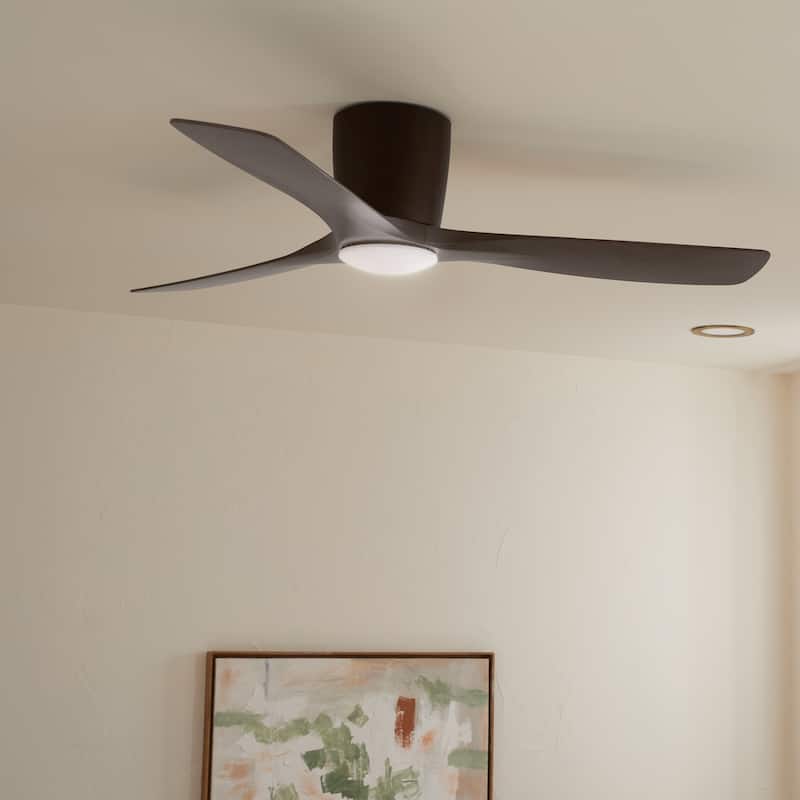 Kichler Lighting Volos 48 in. Integrated LED Flush Mount Ceiling Fan