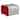 Kenmore 4-Slice Red Stainless Steel Toaster, Dual Controls, Wide Slot
