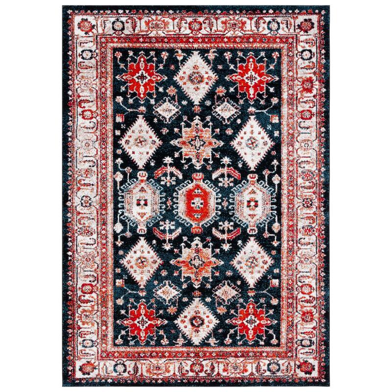 SAFAVIEH Vintage Hamadan Mabelle Rug - 5'3" x 7'6" - Ivory/Blue