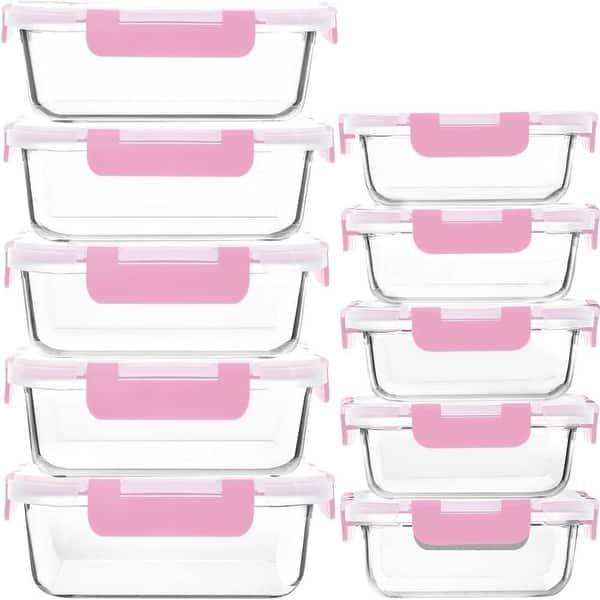 Glass cutlery container with lid - Bed Bath & Beyond - 39099413