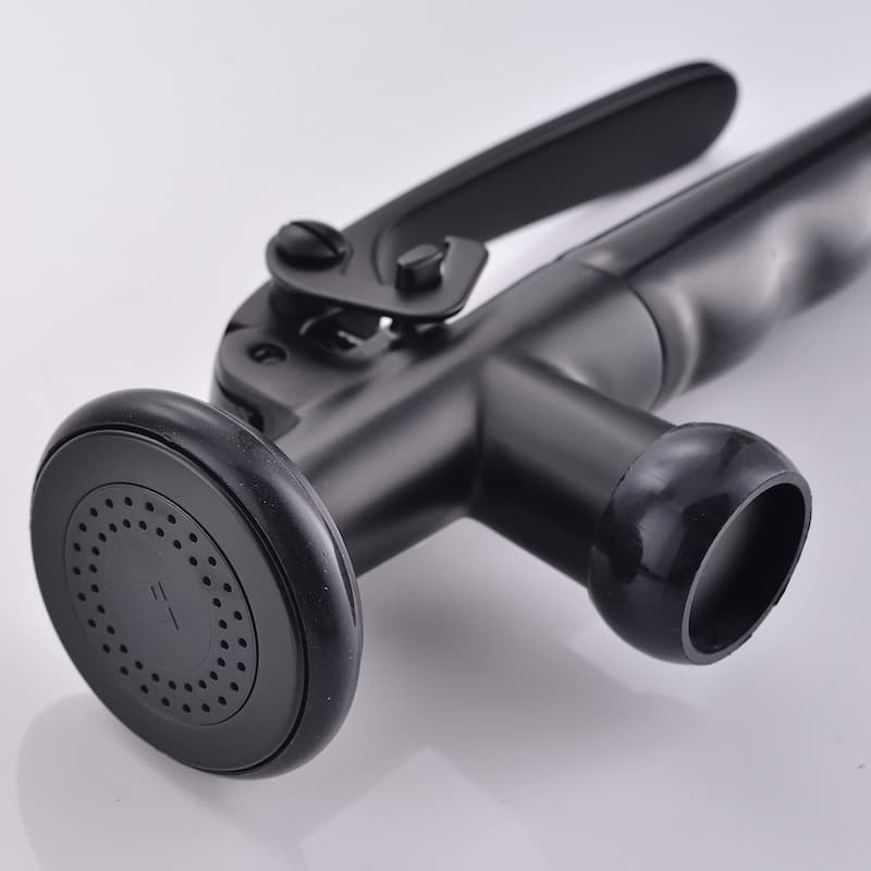 Pull Down Kitchen Faucet with Sprayer Matte Black Kitchen Sink Faucets