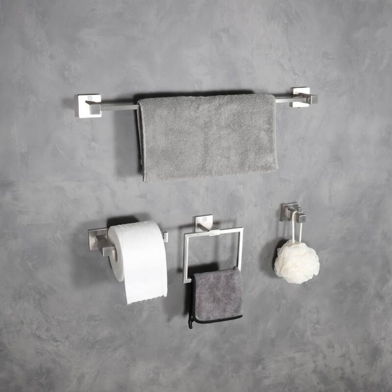 Indigo Home 4-Piece Bathroom Hardware Set