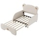 preview thumbnail 12 of 11, Twin XL Size Upholstered Stretchable Vaulted Sofa Bed