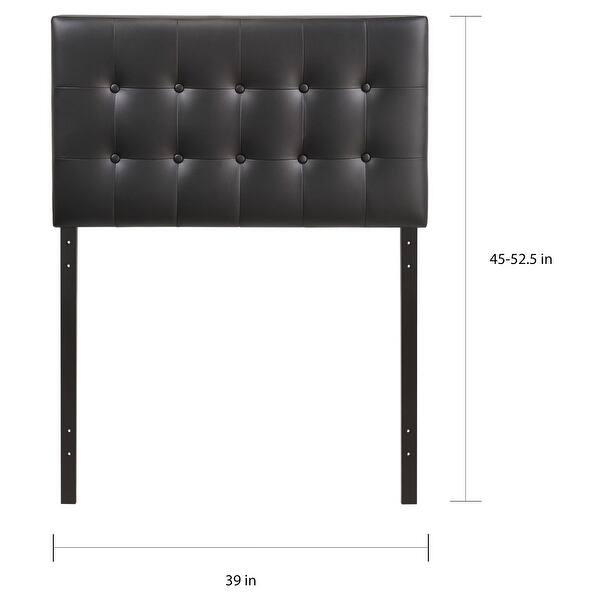 Emily Button-tufted Twin-size Headboard