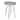 Marcella Paint-Dipped Round Tray-Top Side Table by iNSPIRE Q Modern