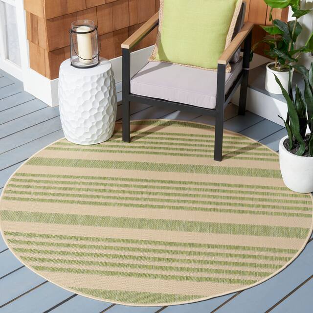 SAFAVIEH Courtyard Charmaine Indoor/ Outdoor Waterproof Area Rug