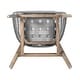 preview thumbnail 59 of 69, Tutti Frutti Solid Eucalyptus Wood and Rope Outdoor Patio Counter or Bar Height Barstool