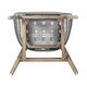 preview thumbnail 20 of 69, Tutti Frutti Solid Eucalyptus Wood and Rope Outdoor Patio Counter or Bar Height Barstool