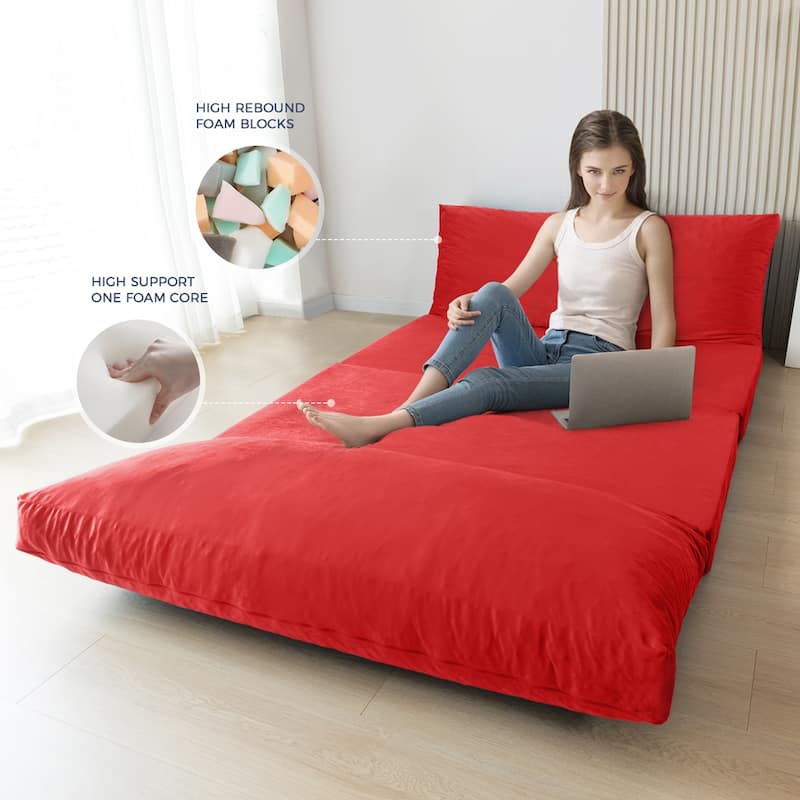 Bean Bag Bed Folding Sofa Bed Floor Mattress