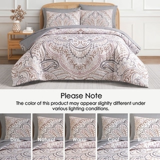 Layla Damask Reversible Bed in a Bag