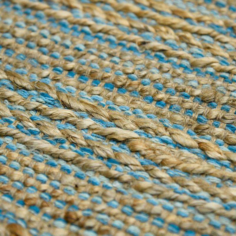 HomeRoots Striped Lodge Rectangle Area Rug