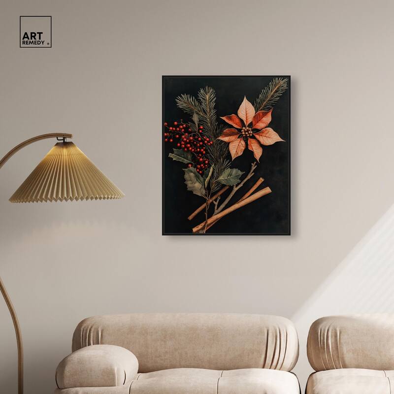 Hearth Flora Canvas by Art Remedy