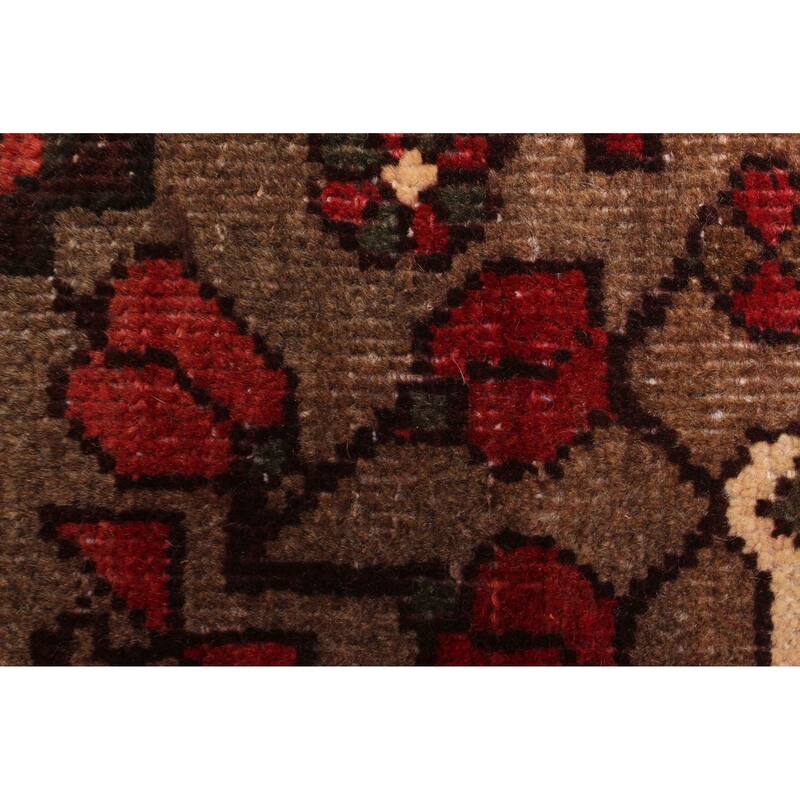 ECARPETGALLERY Hand-knotted Konya Anatolian Dark Red Wool Rug - 4'11 x 6'8