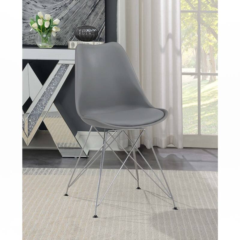 Set of 2 Polypropylene Side Chairs