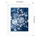 preview thumbnail 12 of 27, Cyanotype Roses I by Grace Popp Framed Wall Art Print