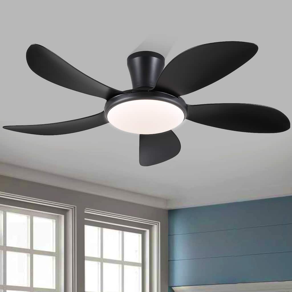 48 Inches Low Profile Ceiling Fan with Light - 48 Inches