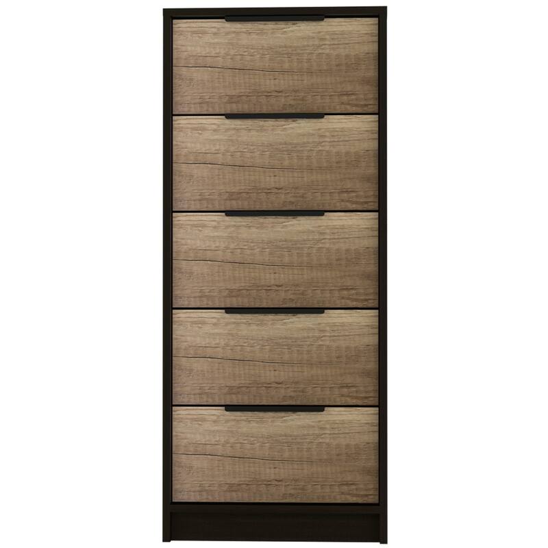 TUHOME Kaia 5 Drawer Dresser, Vertical Dresser