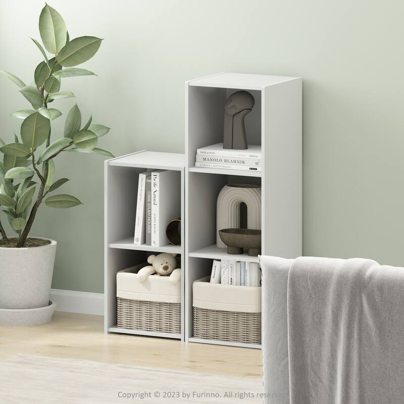 Furinno Pelli Cubic Storage Cabinet, 2x1