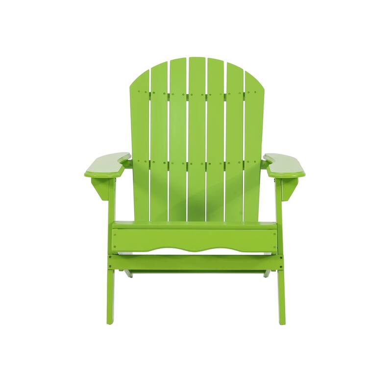 Hanlee Outdoor Rustic Acacia Wood Folding Adirondack Chair (Set of 2) by Christopher Knight Home