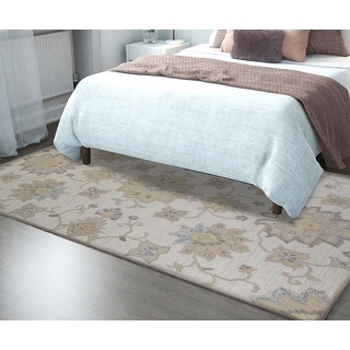 Bashian Neely Ivory Transitional Area Rug - Bed Bath & Beyond - 38284801