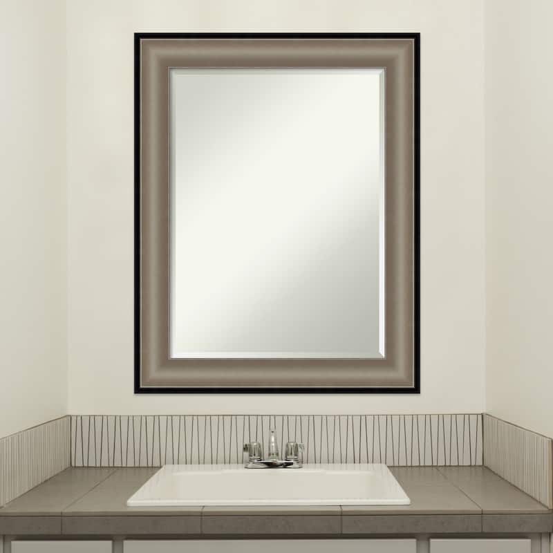 Beveled Bathroom Wall Mirror - Imperial Frame