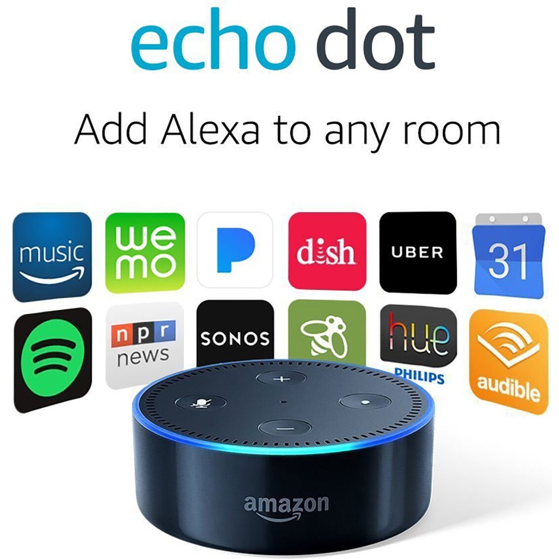 alexa 2nd generation dot