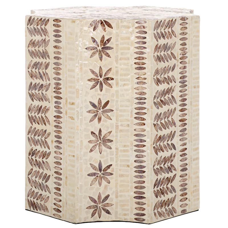 SAFAVIEH Tuley Accent Table (Fully Assembled) - 18"W x 18"D x 20"H