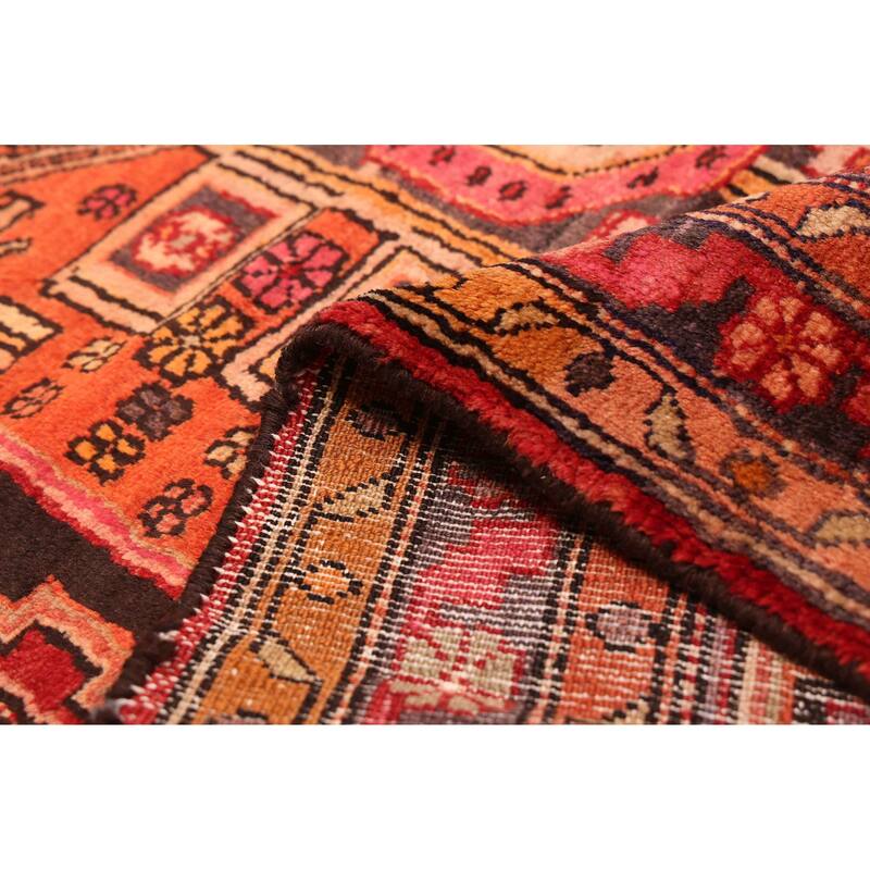 ECARPETGALLERY Hand-knotted Anadol Orange Wool Rug - 4'4 x 7'3
