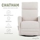 preview thumbnail 5 of 16, Dream On me Chatham Basic Nursery Rocking Glider