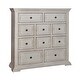 preview thumbnail 2 of 10, Big Valley Whitestone Distressed 10 Drawer Chesser