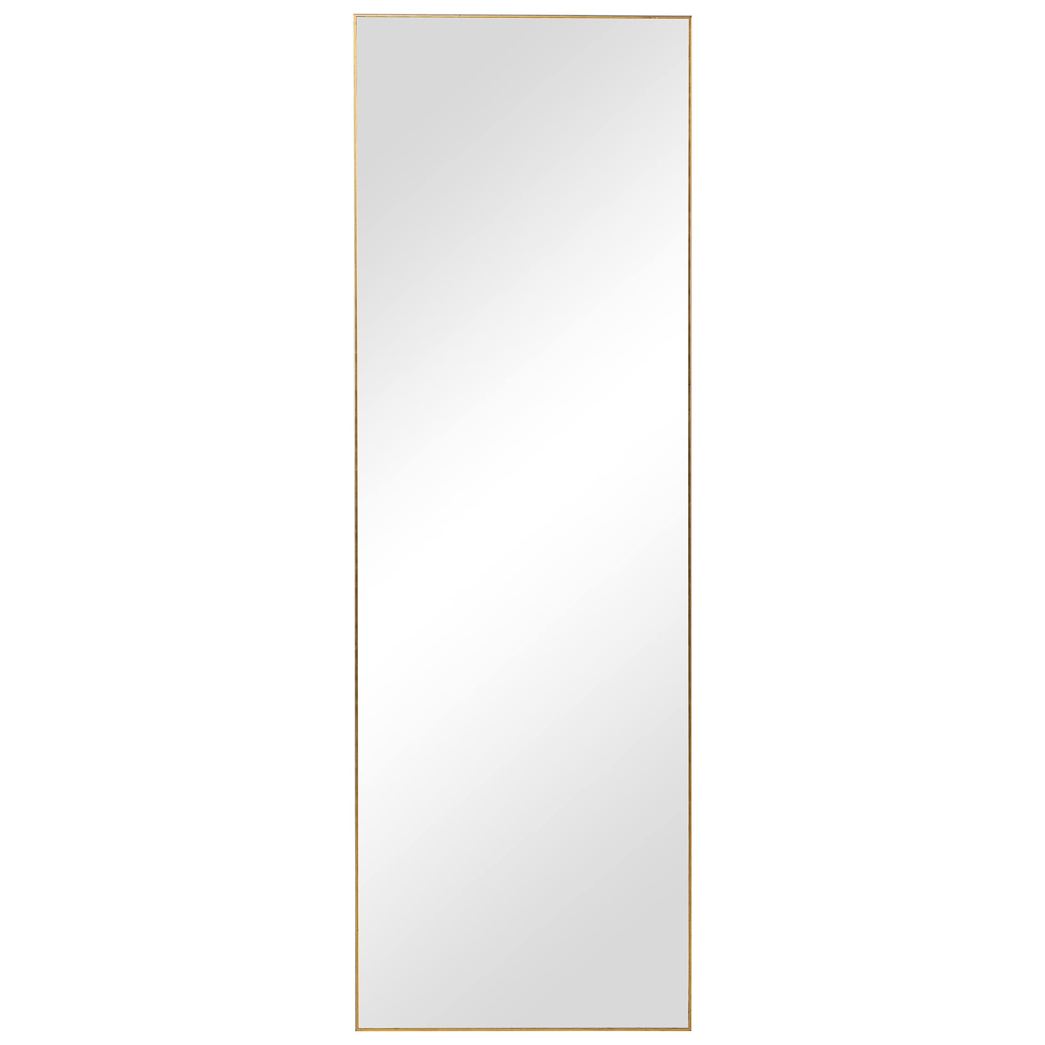 Copper Grove Long Rectangle Thin-framed Wall Mirror