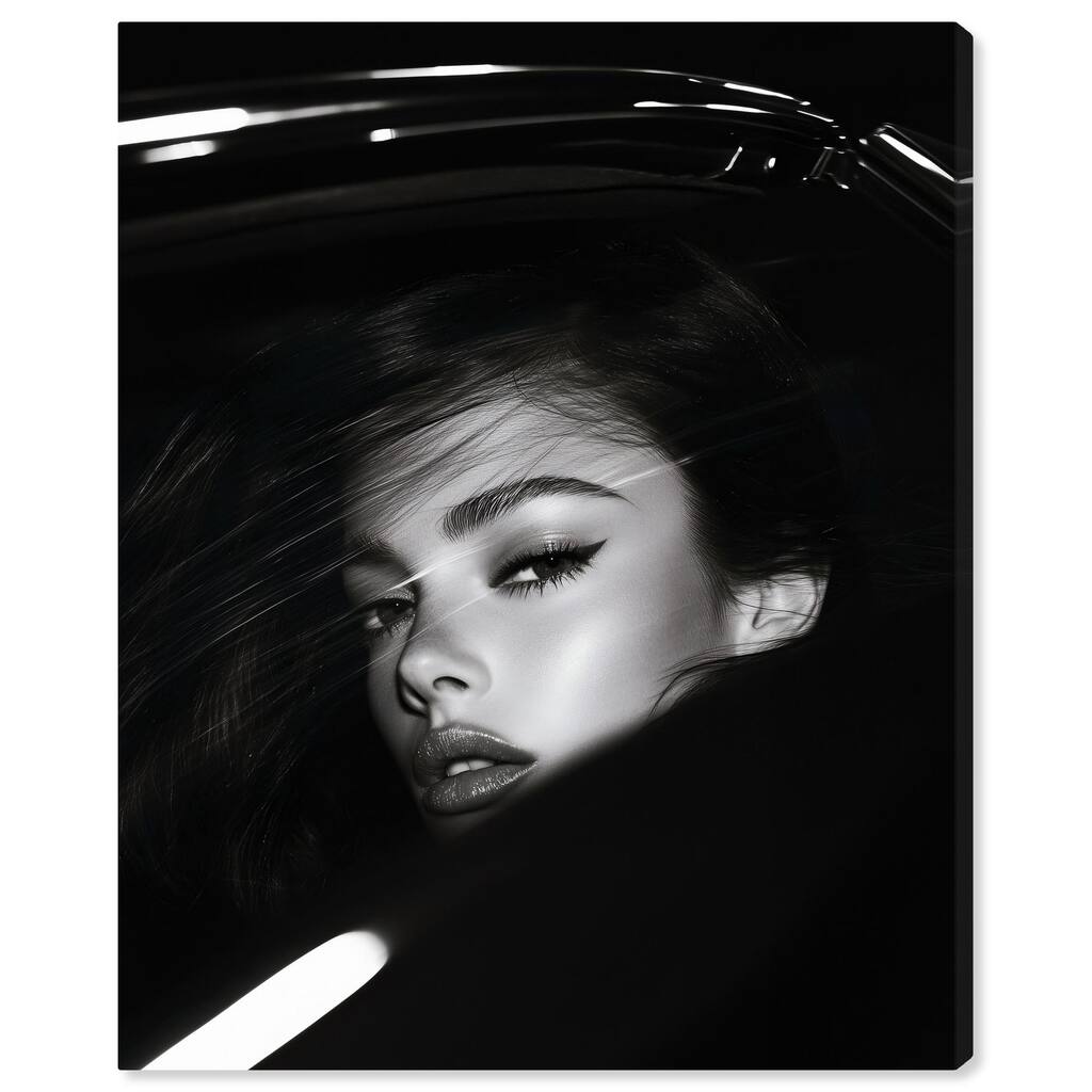 Depth of Her Eyes Canvas by Art Remedy, Gallery Wrapped