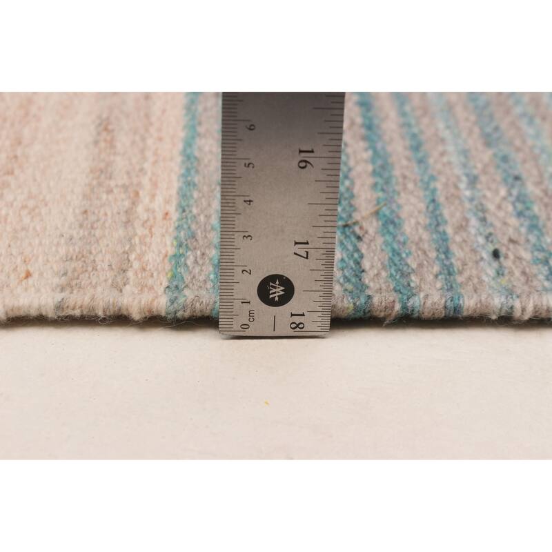 Boho Grey Kilim 4'11" x 8'2" - 4'11 x 8'2