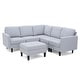 preview thumbnail 6 of 13, Zahra 6-piece Sofa Sectional with Ottoman by Christopher Knight Home