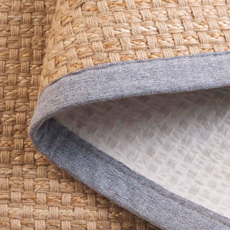 SAFAVIEH Natural Fiber Meenal Farmhouse Jute Rug