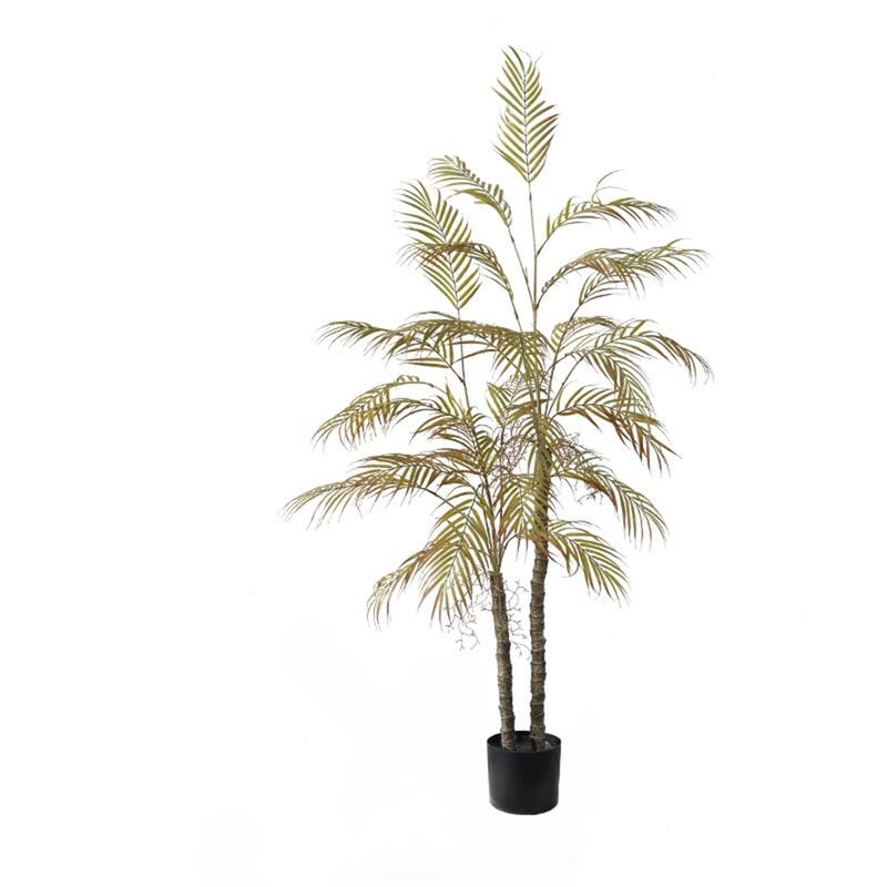 Artificial Palm Tree Tropical Floor Plant in Pot for Home Office Decor
