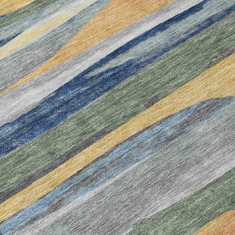 Machine Washable Indoor/ Outdoor Casual Merriam Chantille Rug