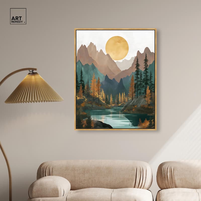 Secrets of the Lake II Canvas by Art Remedy