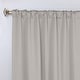 preview thumbnail 138 of 198, Superior Solid Machine Washable Room Darkening Curtains with Back Tabs, Set of 2