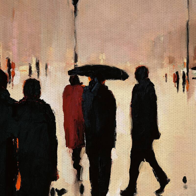 Where We Once Walked by Lorraine Christie Canvas Art Print
