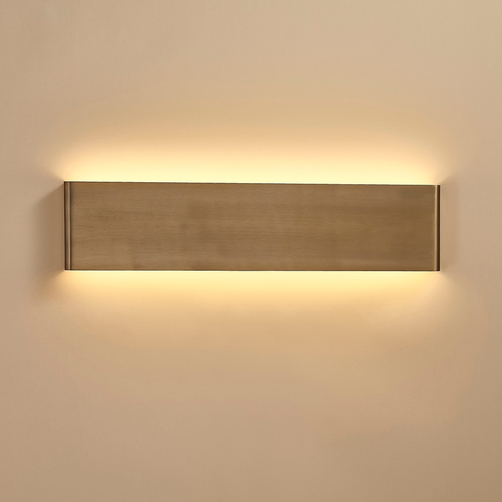 Long Streak Led Wall Sconce 35 Inch Black