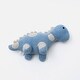 preview thumbnail 4 of 2, Expobazaar Soft Dino (Sterling Blue) Stuffed Toy