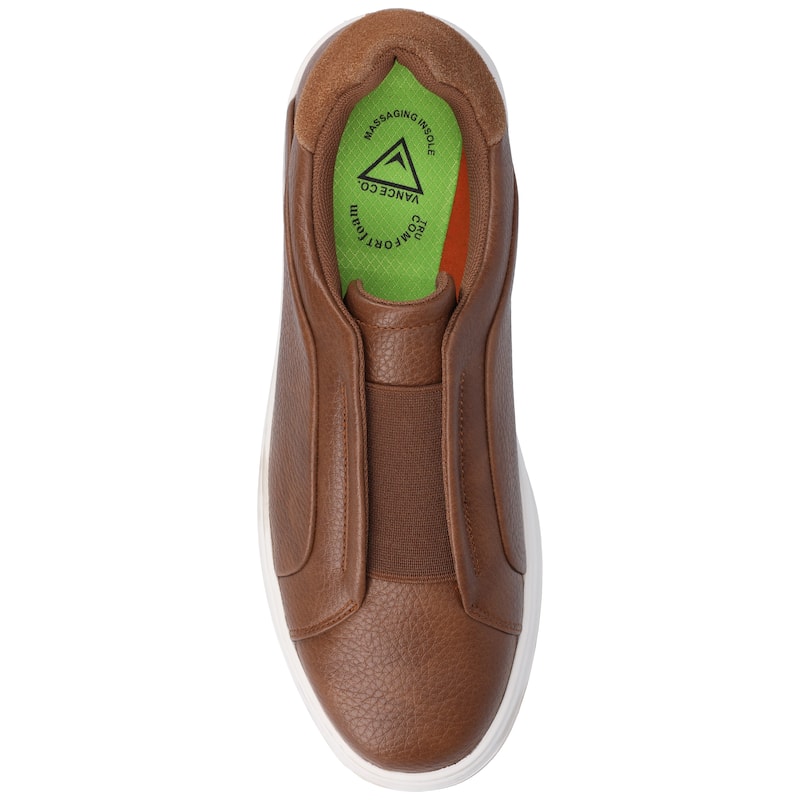 Vance Mens Matteo Medium and Wide Width Slip-on Sneaker